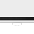 Seinale paigaldatav projektsiooniekraan Cabletech 100″, 200 x 150 cm