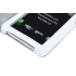 Valge ehtsast nahast ümbris Samsung Galaxy Tab jaoks (P3100)