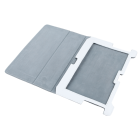 Valge naturaalsest nahast ümbris Samsung Galaxy Tab II tahvelarvutile, P5100