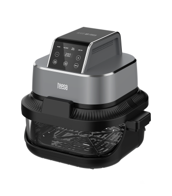 Klaasist kuumaõhufritüür TEESA GLASS AIR FRYER 4L, 1,5 L, 1500W