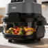 Klaasist kuumaõhufritüür TEESA GLASS AIR FRYER 4L, 1,5 L, 1500W