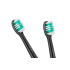 Vahetatavad hambaharjapead, komplekt – TEESA SONIC BLACK medium