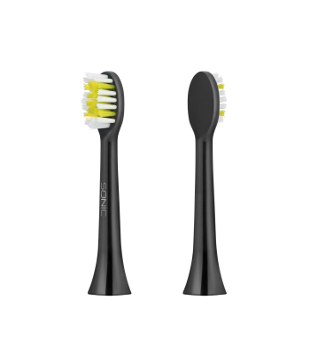 Pehmete hambaharjapeade komplekt Teesa SONIC BLACK