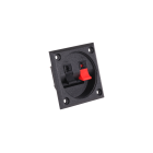 Kõlaripesa, 2 PIN, ruudukujuline, plastik, 57 x 57 mm