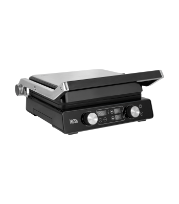 Elektrigrill, paninigrill ja võileivagrill TEESA, 3 asendit, eemaldatavad plaadid, 2000 W