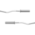 Kõver olümpiakang Rebel Active RBA-2205, 50 mm, 120 cm, 6 kg