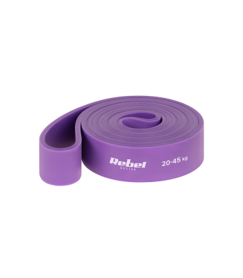 Treeningkumm TPE, lilla REBEL ACTIVE Power Band, PT-4, 20–45 kg