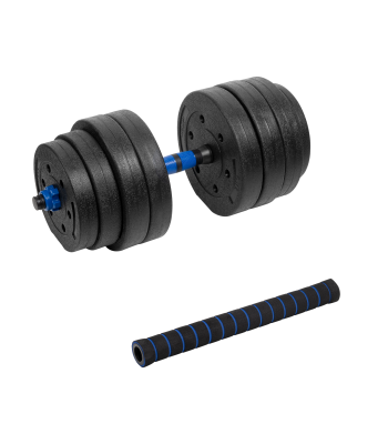 Reguleeritav bituumenhantel ühenduslüliga, Rebel Active, 1x20 kg