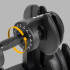 Automaatse reguleerimisega malmhantel Rebel Active 24 kg RBA-2303