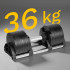 Reguleeritav automaatne malmhantel, REBEL ACTIVE, 36 kg, samm 2 kg