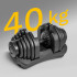 Malmist reguleeritav automaatne hantel Rebel Active RBA-2304 40 kg