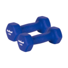 Malmist neopreenkattega hantlid, REBEL ACTIVE HEX, 2 x 1,5 kg