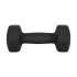 Malmist neopreenkattega HEX-hantlid REBEL ACTIVE, 2 x 6 kg