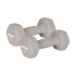 Neopreenkattega malmist hantlite komplekt REBEL ACTIVE HEX, 30 kg (2x1 kg + 2x2 kg + 2x3 kg + 2x4 kg + 2x5 kg)