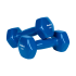 Malmist vinüülkattega HEX-hantlid, REBEL ACTIVE, 2 x 1,5 kg