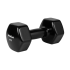 Malmist vinüülhantlid REBEL ACTIVE HEX, 2 x 9 kg