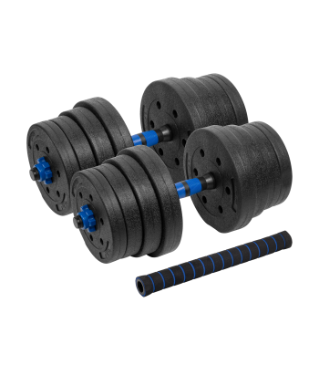 Reguleeritavad bituumenhantlid ühenduslüliga Rebel Active 2 x 15 kg