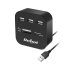 USB-jaotur mälukaardilugejaga – USB 2.0, 3 porti
