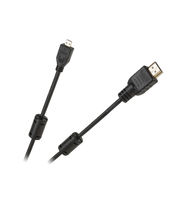 HDMI-kaabel A-tüüpi pistiku ja mikro-HDMI D-tüüpi pistikuga, Cabletech Economic, 1.8m