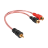 Ühenduskaabel 1 x RCA-pistik – 2 x RCA-pesa, 0.2m