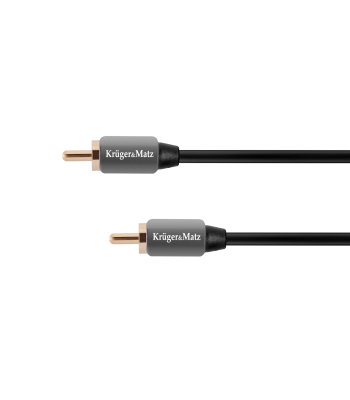 RCA-kaabel Kruger&Matz 1RCA-1RCA 0.5m