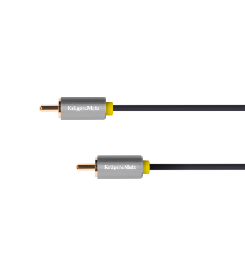 RCA-kaabel Kruger&Matz Basic 1m
