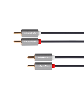 2RCA–2RCA kaabel Kruger&Matz Basic 10 m