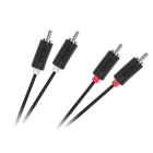 2RCA-2RCA kaabel Cabletech standard, 1m