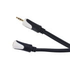 Stereo-kaabel 3.5 mm pistiku ja 3.5 mm pesaga – Cabletech Basic Edition 1.8m