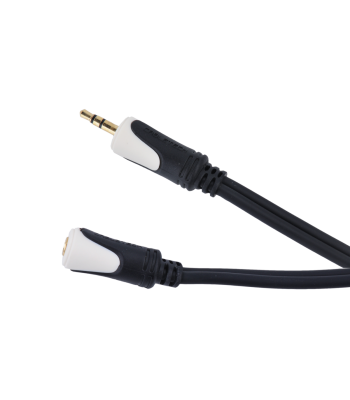 Stereo-kaabel 3.5 mm pistiku ja 3.5 mm pesaga – Cabletech Basic Edition 1.8m