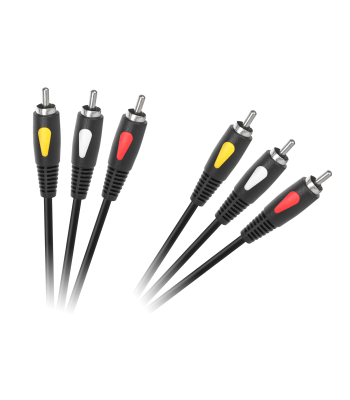 Cabletech Eco-Line kaabel 3RCA-3RCA 1.8m