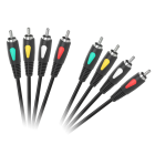 RCA-kaabel Cabletech Eco-Line 4RCA-4RCA 3.0m
