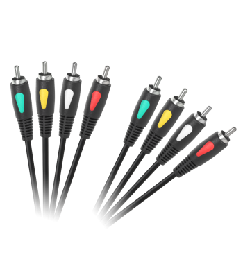 RCA-kaabel Cabletech Eco-Line 4RCA-4RCA 3.0m