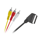 EURO kaabel – 3 x RCA, 1,5m