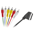EURO-kaabel – 6 × RCA, 1,2 m