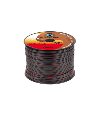 Kõlarikaabel, must, KAB0300, 2 × 0,16 mm