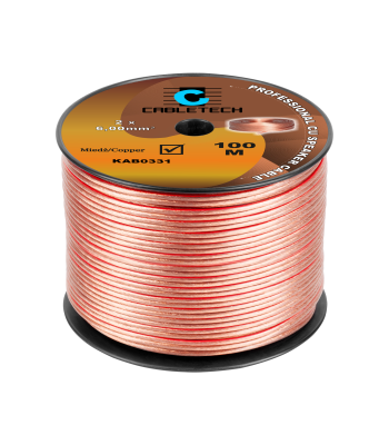 Kõlarikaabel KAB0331, 2x6mm, 100m