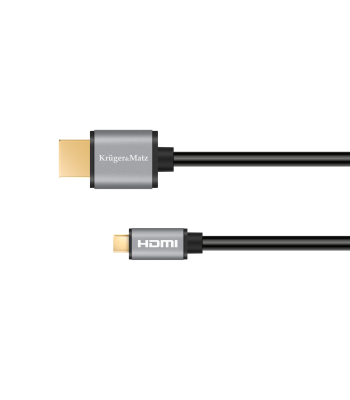 HDMI–micro HDMI kaabel Kruger&Matz Basic 1.8m