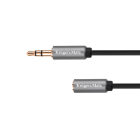 Stereo-jack-kaabel 3,5 mm pistiku ja 3,5 mm pesaga, Kruger&Matz Basic, 1.8 m
