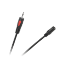 Jack 3,5 mm pistik-pesa kaabel, Cabletech Eco-Line, 3.0m