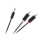 Jack 3.5–2RCA-kaabel Cabletech Standard 10m