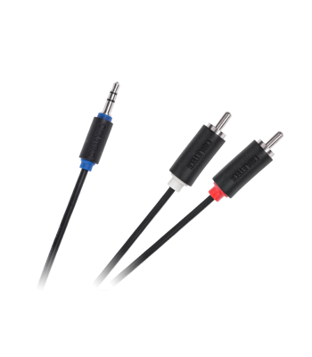Jack 3.5–2RCA-kaabel Cabletech Standard 10m