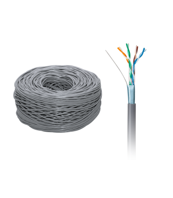 Vask FTP Cat5e CABLETECH arvutikaabel, 305 m