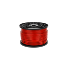 Stereo mikrofonikaabel, punane, 6mm, 100m