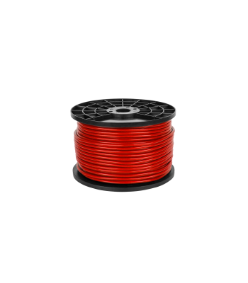 Stereo mikrofonikaabel, punane, 6mm, 100m