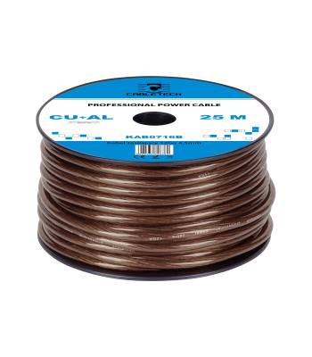 Autokaabel CU+AL 12Ga OD4.5mm 25m