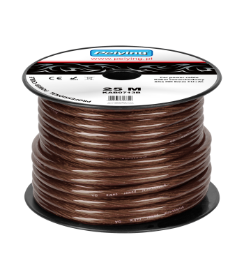 Autokaabel CU+AL 6Ga OD8mm 25m