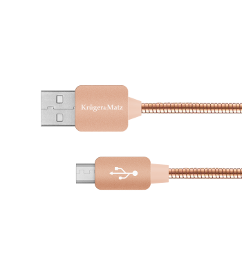 USB–micro USB kaabel Kruger&Matz, 100 cm, KM0360