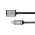 USB–micro USB pesa ja pistikuga kaabel Kruger&Matz, 0,2 m