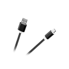 USB–MicroUSB-kaabel M-Life, nailon, must, 1 m
